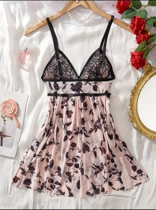 Floral Seduction Lingerie