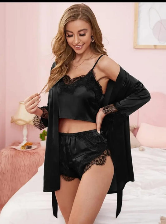 3 PC Romantic Nighty
