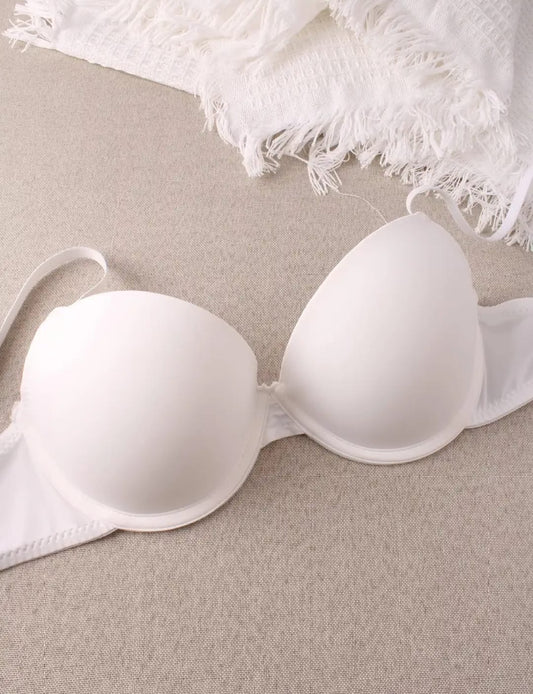 Simple and Comfortable Bra White