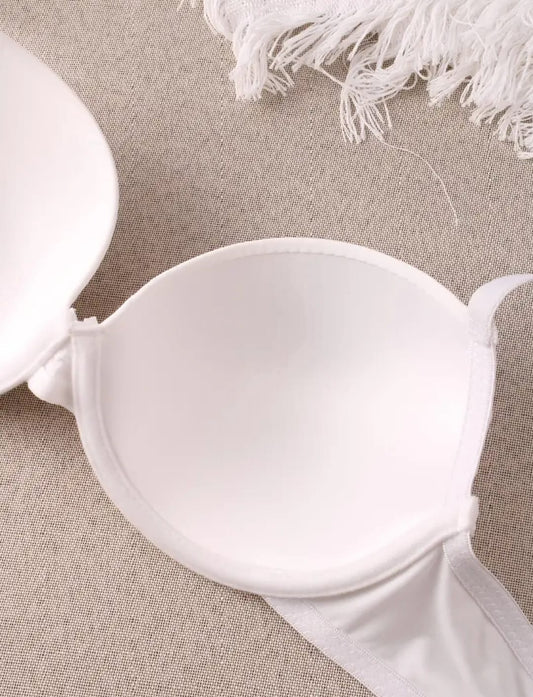 Simple and Comfortable Bra White