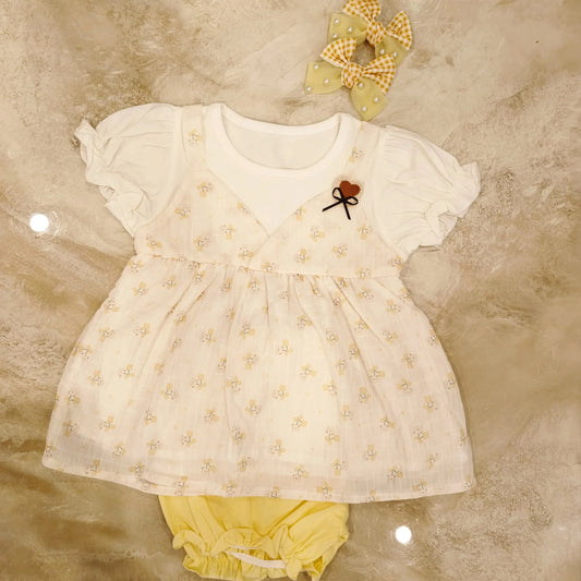 Buttercup Baby Dress Set